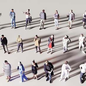 人物3D模型下载